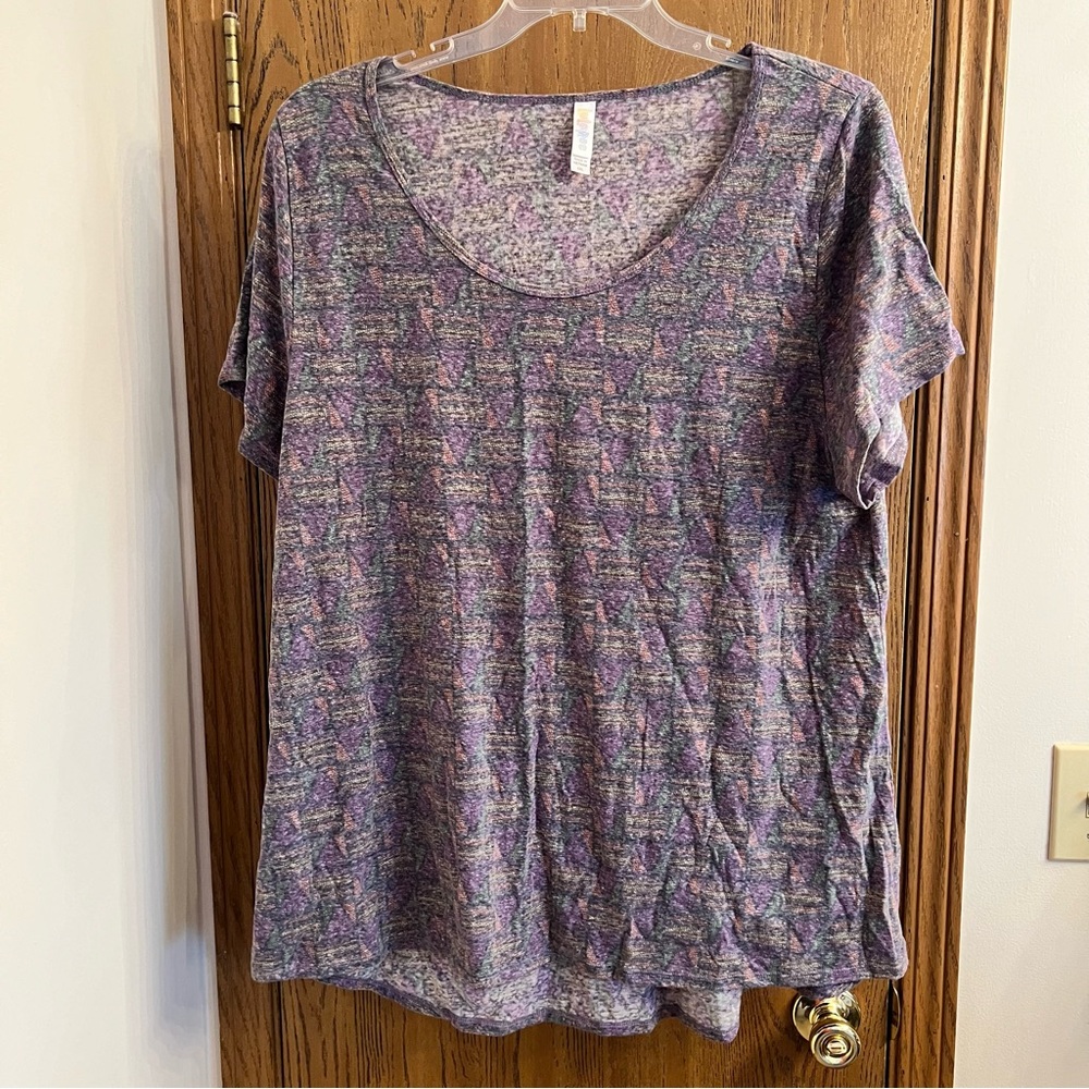 Lularoe Top - Muted Floral - 3X - New